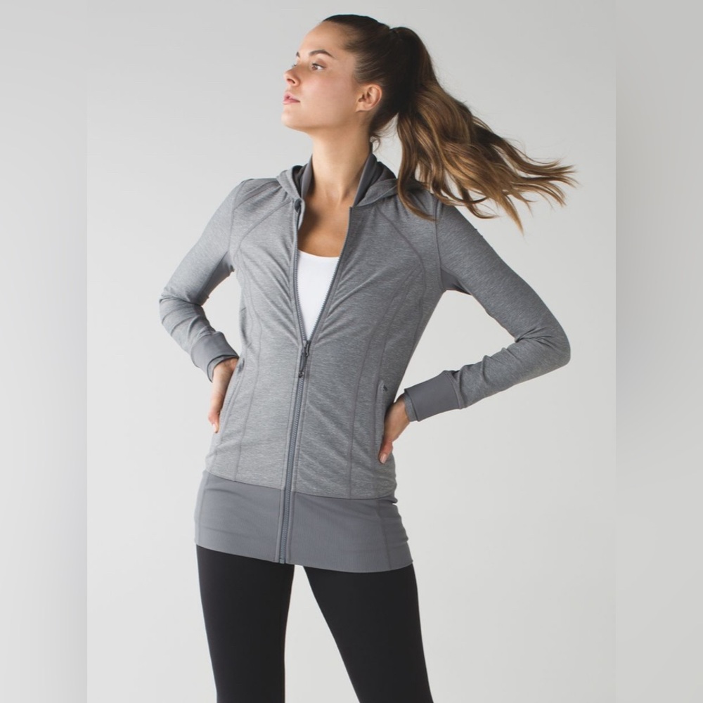 Lululemon Daily Practice Zip Hoodie Jacket Size 6